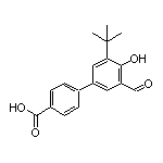 3’-(tert-Butyl)-5’-formyl-4’-hydroxybiphenyl-4-carboxylic Acid