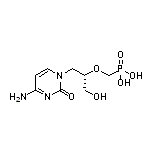 1-[(S)-3-Hydroxy-2-(phosphonomethoxy)propyl]cytosine