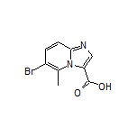 6-Bromo-5-methylimidazo[1,2-a]pyridine-3-carboxylic Acid