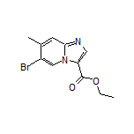 Ethyl 6-Bromo-7-methylimidazo[1,2-a]pyridine-3-carboxylate