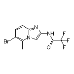 N-(6-Bromo-5-methylimidazo[1,2-a]pyridin-2-yl)-2,2,2-trifluoroacetamide