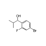 1-(4-Bromo-2-fluorophenyl)-2-methyl-1-propanol