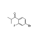 1-(4-Bromo-2-fluorophenyl)-2-methyl-1-propanone