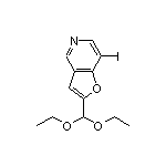 2-(Diethoxymethyl)-7-iodofuro[3,2-c]pyridine