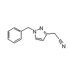 2-(1-Benzyl-3-pyrazolyl)acetonitrile