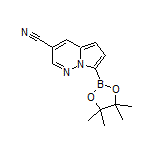 3-Cyanopyrrolo[1,2-b]pyridazine-7-boronic Acid Pinacol Ester