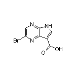 2-Bromo-5H-pyrrolo[2,3-b]pyrazine-7-carboxylic Acid