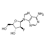 9-(2-Deoxy-2-fluoro-beta-D-arabinofuranosyl)adenine