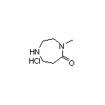 4-Methyl-1,4-diazepan-5-one Hydrochloride