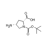 (2R,4R)-4-Amino-1-Boc-pyrrolidine-2-carboxylic Acid