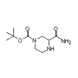 1-Boc-3-carbamoylpiperazine