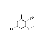 4-Bromo-2-methoxy-6-methylbenzonitrile