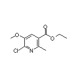 Ethyl 6-Chloro-5-methoxy-2-methylnicotinate