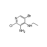 5-Bromo-2-chloro-N4-ethylpyridine-3,4-diamine