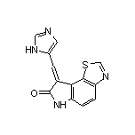 8-[(5-Imidazolyl)methylene]-6H-thiazolo[5,4-e]indol-7(8H)-one