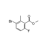 Methyl 3-Bromo-6-fluoro-2-methylbenzoate