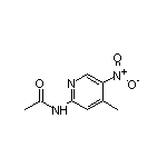 N-(4-Methyl-5-nitro-2-pyridyl)acetamide