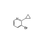 3-Bromo-2-cyclopropylpyridine