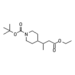 Ethyl 3-(1-Boc-4-piperidinyl)butanoate