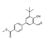 Methyl 3’-(tert-Butyl)-5’-formyl-4’-hydroxybiphenyl-4-carboxylate