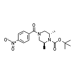 (2S,6S)-1-Boc-2,6-dimethyl-4-(4-nitrobenzoyl)piperazine