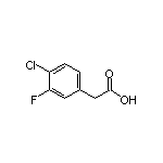 4-Chloro-3-fluorophenylacetic Acid