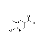 6-Chloro-5-iodonicotinic Acid