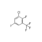 1-Chloro-2-fluoro-5-iodo-3-(trifluoromethyl)benzene