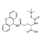 N-Boc-N’-(9H-xanthen-9-yl)-L-glutamine