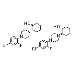 trans-2-[4-(4-Chloro-2-fluorophenyl)-1-piperazinyl]cyclohexanol