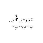 1-Chloro-2-fluoro-4-methoxy-5-nitrobenzene