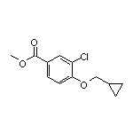 Methyl 3-Chloro-4-(cyclopropylmethoxy)benzoate