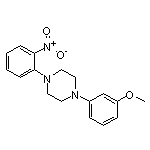 1-(3-Methoxyphenyl)-4-(2-nitrophenyl)piperazine