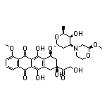 (8S,10S)-6,8,11-Trihydroxy-10-[[(2R,4S,5S,6S)-5-hydroxy-4-[(S)-2-methoxymorpholino]-6-methyltetrahydropyran-2-yl]oxy]-8-(2-hydroxyacetyl)-1-methoxy-7,8,9,10-tetrahydrotetracene-5,12-dione