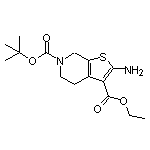 Ethyl 2-Amino-6-Boc-4,5,6,7-tetrahydrothieno[2,3-c]pyridine-3-carboxylate