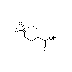 Tetrahydro-2H-thiopyran-4-carboxylic Acid 1,1-Dioxide