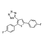 5-[2,5-Bis(4-fluorophenyl)-3-thienyl]-1H-tetrazole