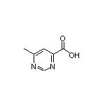 6-Methylpyrimidine-4-carboxylic Acid