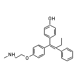 4-[1-[4-[2-(Methylamino)ethoxy]phenyl]-2-phenyl-1-buten-1-yl]phenol