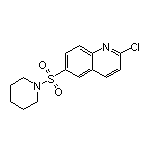 2-Chloro-6-(1-piperidinylsulfonyl)quinoline