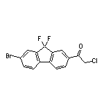 1-(7-Bromo-9,9-difluoro-9H-fluoren-2-yl)-2-chloroethanone