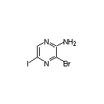 2-Amino-3-bromo-5-iodopyrazine