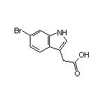 2-(6-Bromo-1H-indol-3-yl)acetic Acid