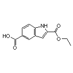 2-(Ethoxycarbonyl)indole-5-carboxylic Acid