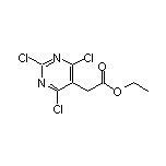 Ethyl 2-(2,4,6-Trichloro-5-pyrimidinyl)acetate