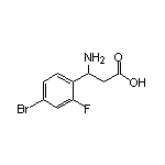 3-Amino-3-(4-bromo-2-fluorophenyl)propionic Acid