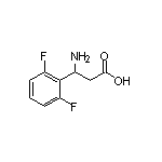 3-Amino-3-(2,6-difluorophenyl)propionic Acid