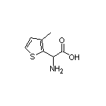 2-Amino-2-(3-methyl-2-thienyl)acetic Acid