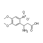 3-Amino-3-(4,5-dimethoxy-2-nitrophenyl)propionic Acid