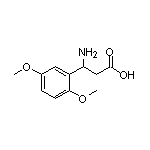 3-Amino-3-(2,5-dimethoxyphenyl)propionic Acid